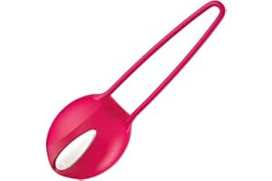 Fun Factory SMARTBALLS UNO - bolas chinas inteligentes entrenador de suelo pelvico blanco/rosa de silicona medica