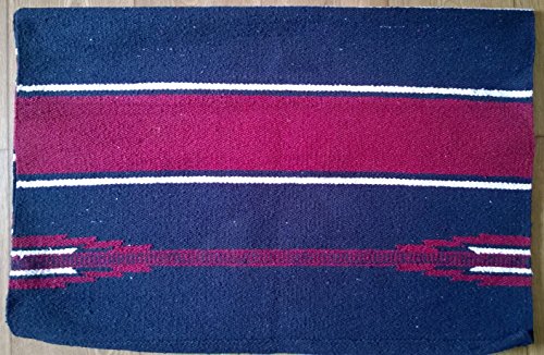 Preisvergleich Produktbild Navajo Decke Taima blau-bordeaux