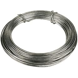 Bulk Hardware BH00326 Fil de Fer de jardin galvanisé 1,6 mm x 30 m