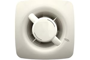 Greenwood Airvac AXS100 Bathroom/Toilet Extractor Fan 100mm / 4 Inch - Standard Version (NO Timer)