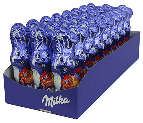 Preisvergleich Produktbild Milka Schmunzelhase Daim, 24er Pack (24 x 50g)