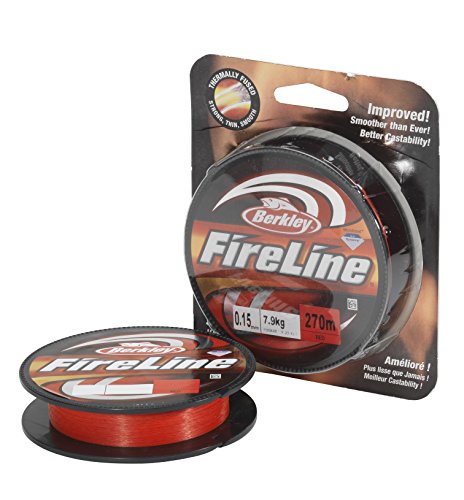 Preisvergleich Produktbild Berkley Fireline 270M 0.15MM rot