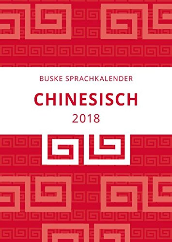 Sprachkalender Chinesisch 2018