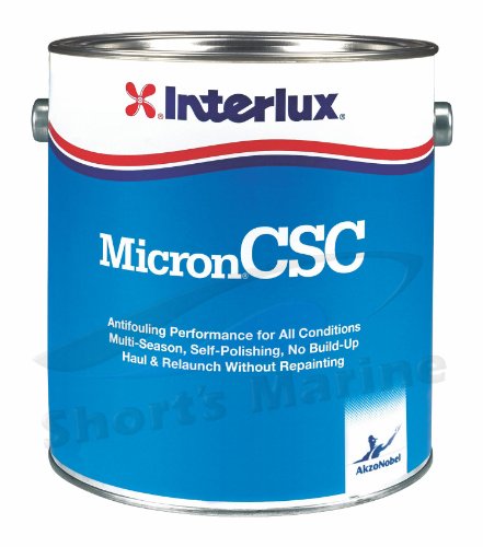 Interlux Marine Micron CSC Boat Bottom Anti-Fouling Paint SHARK WHITE GALLON by Interlux