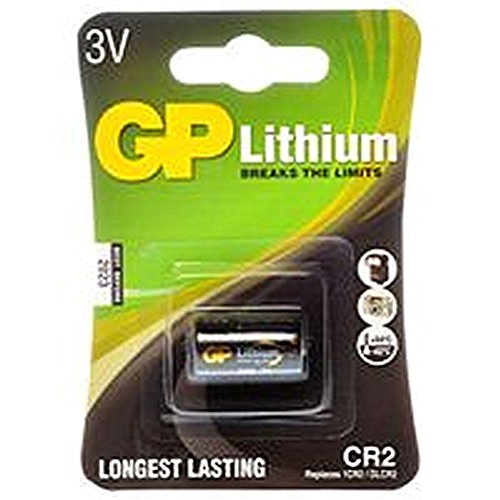 Preisvergleich Produktbild Lithium-Akku CR2, 3 V, Batterien nicht wiederaufladbar.