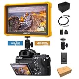 Jaune Lilliput A7S-2 7 1920x1200 IPS Ecrans Pouces Moniteur sur Caméra Field Monitor 4K HDMI Video DSLR Camera A7 A7R A7S II A6500 GH4 GH5 5D 4 IV 6D 7D 70D 80D Ronin 2