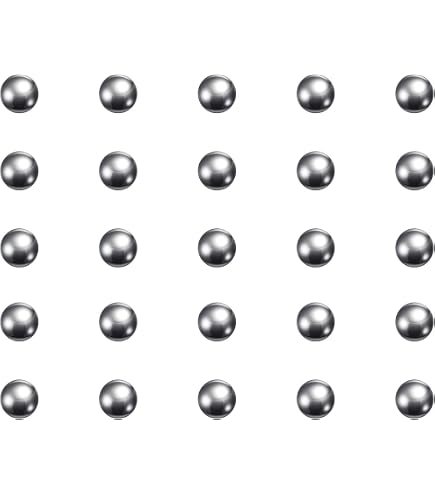 30 Billes De Précision En Laiton Massif 1/2 Pouce - Pour Machines, Automobile, Bricolage - Réduisent La Friction, Durables - 10