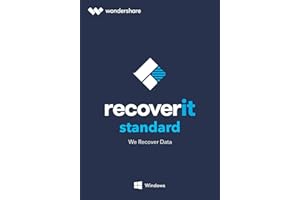 Wondershare - recoverit - Standard - Lifetime - 1 Gerät für PC | PC Aktivierungscode per Email