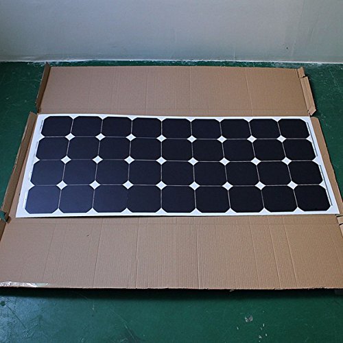 Preisvergleich Produktbild 18V 100W 1050mm x 550MM Effiziente Semi Flexible Solar Panel