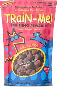 Cardinal Laboratories Train-Me Training Rewards for Dogs, Bacon, 16-Ounce