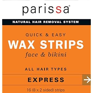 Parissa Wax Strips Face & Bikini, Hair Removal Waxing Kit for Women with Smaller Wax Strips for the Face & Bikini, 16… - Image 2
