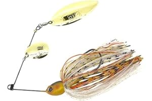 Berkley DEX Spinner Bait for Pike, Perch & Trout Fishing - Vibration Jig Lure with Spinner Blade