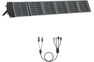Panneau solaire pliable 200 W, compatibilité : module adaptateur d'alimentation DJI pour panneau solaire (MPPT),Power 2000, Power 1000 V2, Power 1000, Power 500
