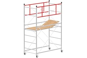 Échafaudage hauteur de travail 3,90 m en acier série M4 LUX BASE NORMALE - Made en Italie I SCEDIL