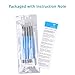 Ejiubas 5 Pcs 2 Way Silicone Carving Tool Manicure Dotting Pen Marbleizing Tool Clay Sculpting Painting Tools Set