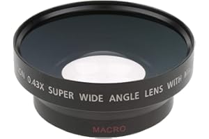 Gazechimp 62mm 0.43X Weitwinkel Makroobjektiv Für Canon Sony Digitalkamera