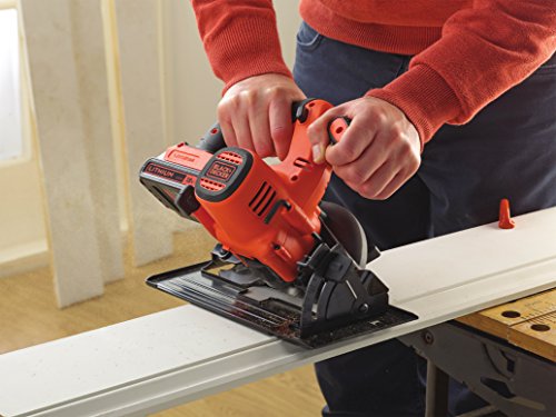 Black + Decker 18V, Akku-Kreissäge / Handkreissäge, Ø 140 mm, 43 mm Schnitttiefe, ohne Ladegerät, BDCCS18N - 3