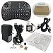 Produktbild Haiworld Professional Kit für Raspberry Pi, Wireless Mini Keyboard + Schützende box + Cooling Lüfter + Kühlkörper + 5V 2,5A Netzteil + 1080p High-Speed-HDMI-Kabel (6 Items)