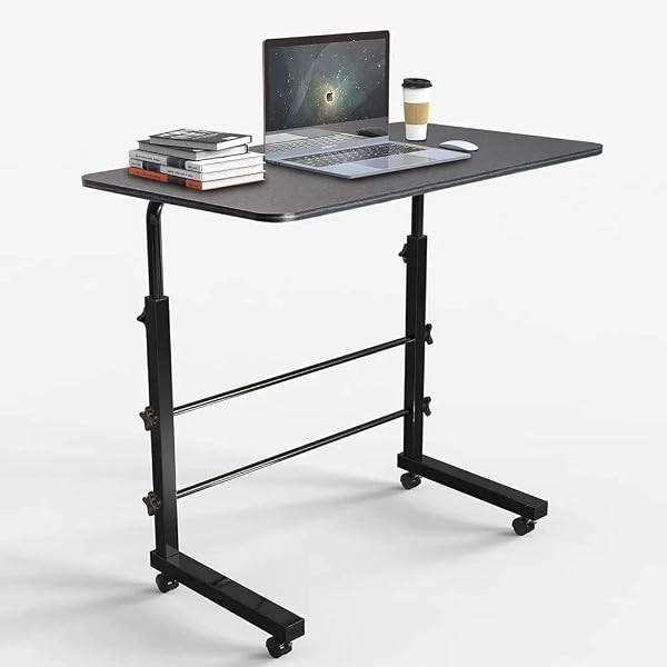 TEKCOOL Multi-Purpose Sofa Side Height-Adjustable Laptop Table with Docking…