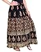 Home Shop Gift Gold Printed Cotton Long Skirt For Women ( Leanght - 40 Inches ) RS.495.00