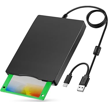 Lecteur Disquette Externe HP DC361B – USB – 3,5 Pouces 1,44 Mo – Retro PC – Testé OK