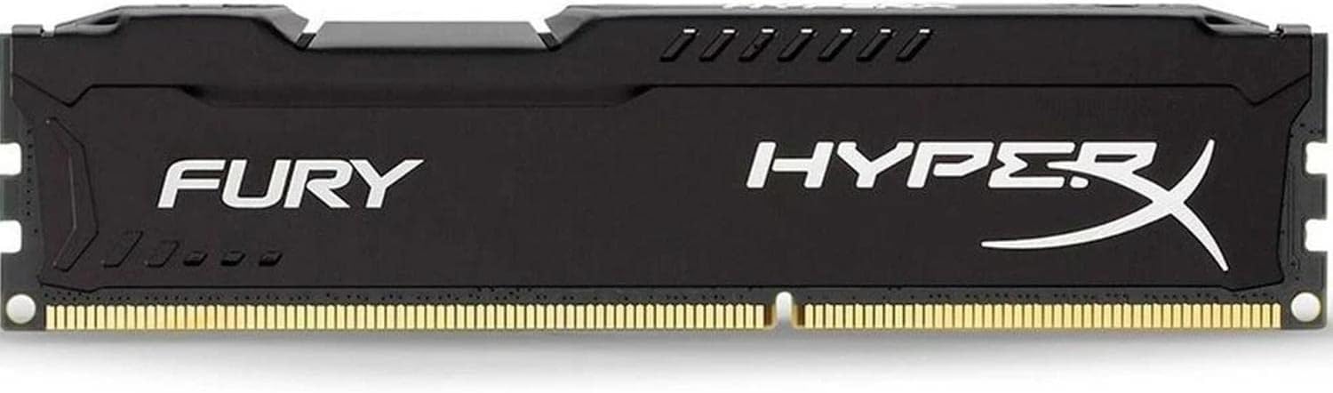 HyperX FURY Series 8GB DDR3 1600MHz CL10 DIMM Memory Module - Black