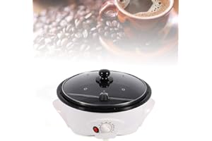 BURUIYOTEN Electric Coffee Bean Roaster With Adjustable Temperature - Homemaker Baking Machine for Dried Goods