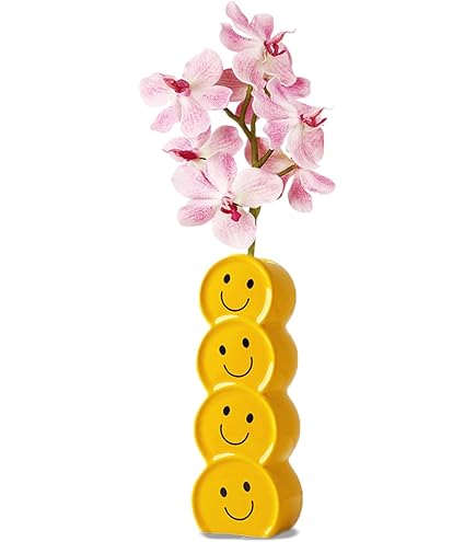 Vaas Smiley - Roze | Liefs van Emma