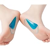 D&uuml;z Taban Rahatsızlığı(Pes Planus) Olanlar İ&ccedil;in, Kendinden Yapışkanlı, Ayakkabı İ&ccedil;i, Silikon, Ark Desteği Takviyesi (1 &Ccedil;ift) 