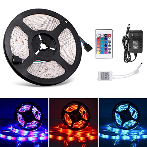 Preisvergleich Produktbild Sunnest LED Strip 3528, Mehrfarbig, Ruban LED 3528