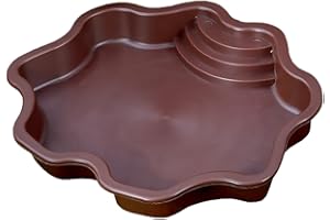 ZUASDVNK Bassin pour Tortues et Reptiles avec Rampe - Gamelle et Bac à Lézards