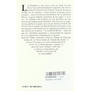 La república y las leyes (Clásica)