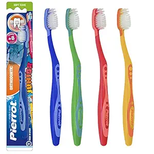 PIERROT ORTHO JUNIOR TOOTHBRUSH (Pack of 4)