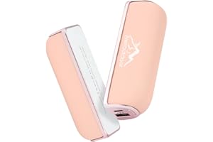 Awroutdoor Scaldamani Ricaricabile USB, 10000mAh Powerbank Caricabatterie Portatile Scaldamani Elettrico Riutilizzabile Scaldamani Tascabili Batteria Esterna Scaldini Istantanei Ricarica