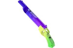 LONGYI Game Gun für Splatoon 3 Kompatibel mit N-Switch/OLED Joycons, Ersatz Joy-Con Gun Controller Gaming-Zubehör für Switch-Shooter
