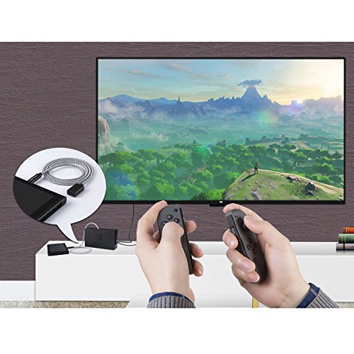 USB Typ C Kabel, cablecreation 3.3 Füße Super Speed Gen 2 (10 Gbps) USB 3.1 Typ-C männlich auf C Kabel von-Frauen, 1 m/Weiß und Schwarz - 4