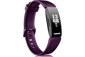 FunBand Fitbit Inspire & Inspire HR Correa,Edición Especial Soft Silicona Deportes Recambio de Pulseras Ajustable Reemplazo Accesorios Compatible para Reloj Fitbit Inspire & Inspire HR