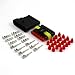 Produktbild 1,50 - 2,50 mm² Rot 6 - Polig AMP Superseal Set wasserdicht IP 67 1.5 0,35 0,50 0,75 1,50 2,5 1-polig 2-polig 3-polig 4-polig 5-polig 6-polig Sortiment Box Kasten Steckverbinder Elektrik KFZ Steckverbinder stecker buchse gehäuse (1,50 - 2,50 mm² Rot 6 - Polig)