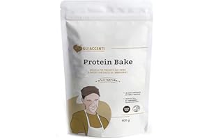 BONGIOVANNI FARINE E BONTA' NATURALI Bongiovanni Farine e Bontà Naturali – Protein Bake, Farina Proteica per pane, pizza, dolci da 400g (confezione da 3), Ideale per dieta chetogenica, Farina Low Carb