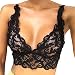 Produktbild VJGOAL Damen Unterwäsche, Damen   Sexy Dessous Korsett Spitze Blumen Bralette Bralet BH Tank Cami Ernte Frau Geschenk (S, Schwarz)