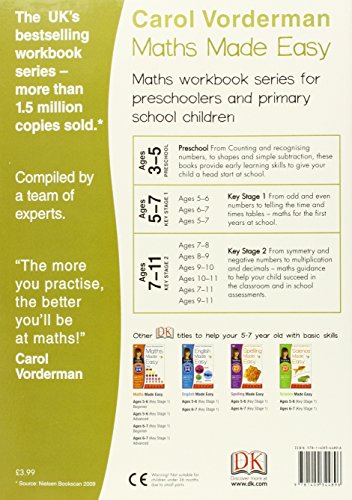 Maths Made Easy Times Tables Ages 5-7 Key Stage 1