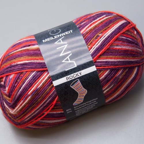 Lana Grossa Meilenweit Rocky 3114 100g Sockenwolle