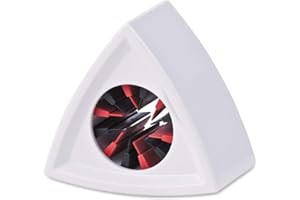 Rycote 107308 Single Triangular Mic Flag - White