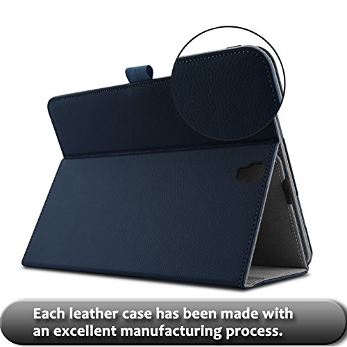 Galaxy Tab S3 9.7 keyboard Tastatur Hülle, Infiland Bluetooth Tastatur Ultradünn leicht Shell Ständer Schutzhülle mit magnetisch abnehmbar drahtloser Bluetooth Tastatur für Samsung Galaxy Tab S3 T820/T825 24,58 cm (9,68 Zoll) Touchscreen Tablet-PC (QWERTZ Tastatur, Dunkleblau) - 7