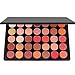 Glitter Eyeshadow Kit, Lover Bar 35 Warm Colour Shimmer Makeup Palette Nature Nude Earth Tone Glow Waterproof Smokey Eye Shadows with Blusher 6pcs Make Up Brushes Set Professional Beauty Cosmertics (35OS)