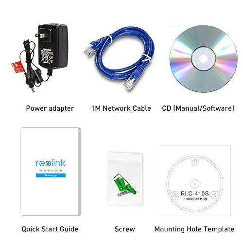 Reolink RLC410S with 16G Micro SD Card Built-in 4MP HD P2P PoE Ip Camera Can Email Alert, Motion Detection, Remote Access,Night Vision,Waterproof,Fixed 4.0mm Lens Security Camera - 6