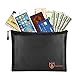 Price comparison product image Fireproof Money & Document Bag, MoKo B5 Size (11.8" x 8.2") Small Fire & Water Resistant Envelope File Holder Safe Zipper Pouch for Protecting Valuables, Passport, Documents, Cash, Jewelry, Black