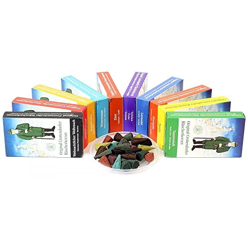 Original Crottendorfer Räucherkerzen - 10x24 Sparpack - Mischung A Erzgebirge