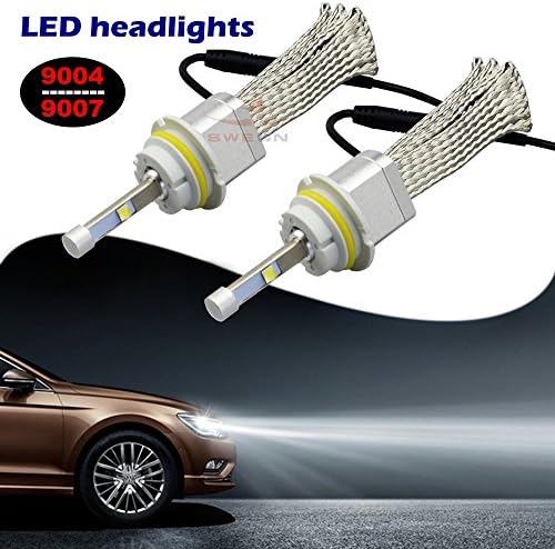 SWEON 9007 80W 4800LM CREE XHP-50 LED Headlight Conversion Kit Hi/Low Beam Bulbs White 6000K High Power H1 H3 H4 H7 H11 H13 9004 9005 9006 9012