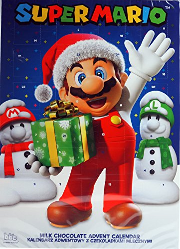 Preisvergleich Produktbild Super Mario Weihnachten Schokolade Adventskalender